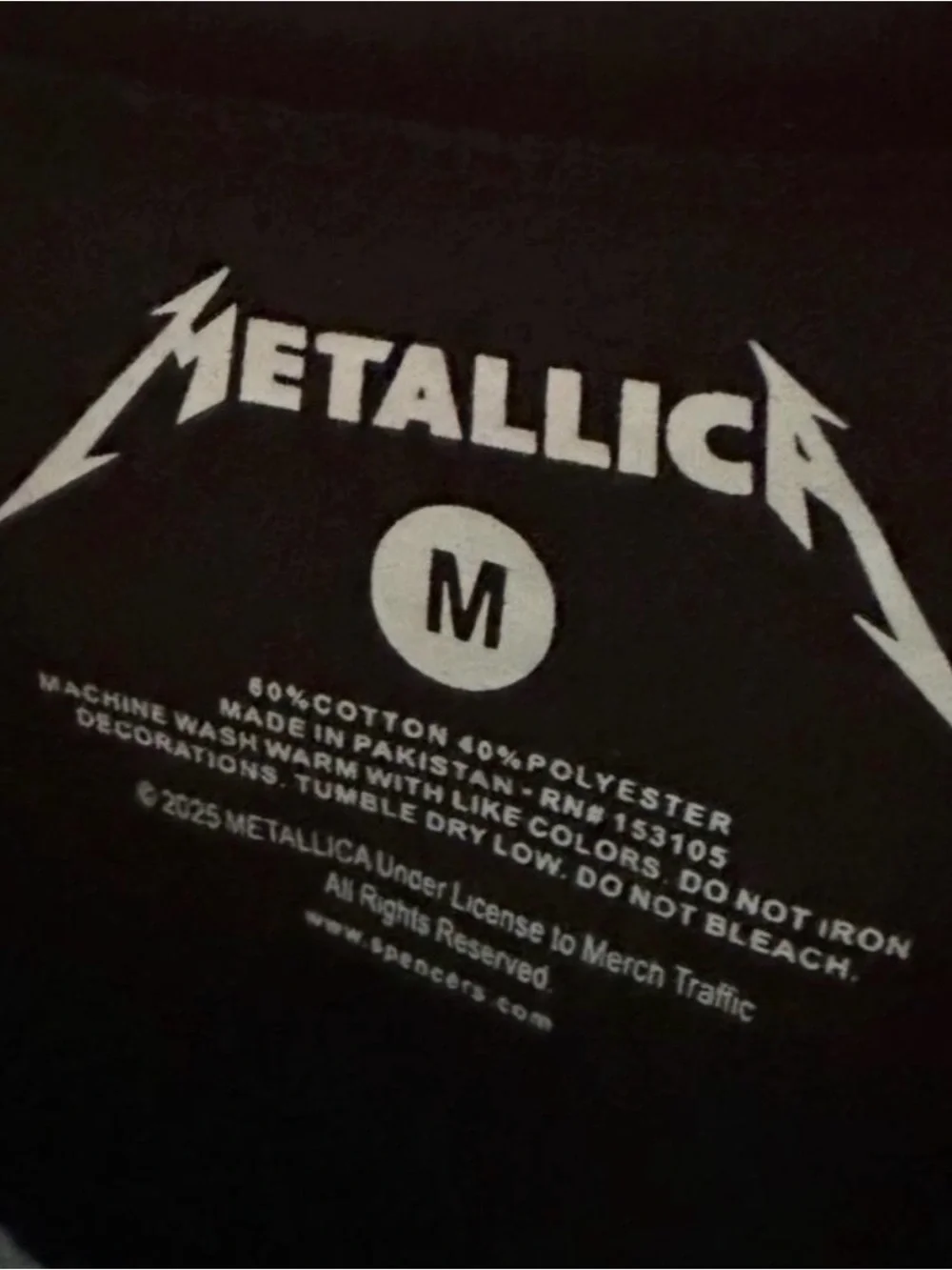 Women’s Metallica '...And Justice For All' Cropped Band Tee